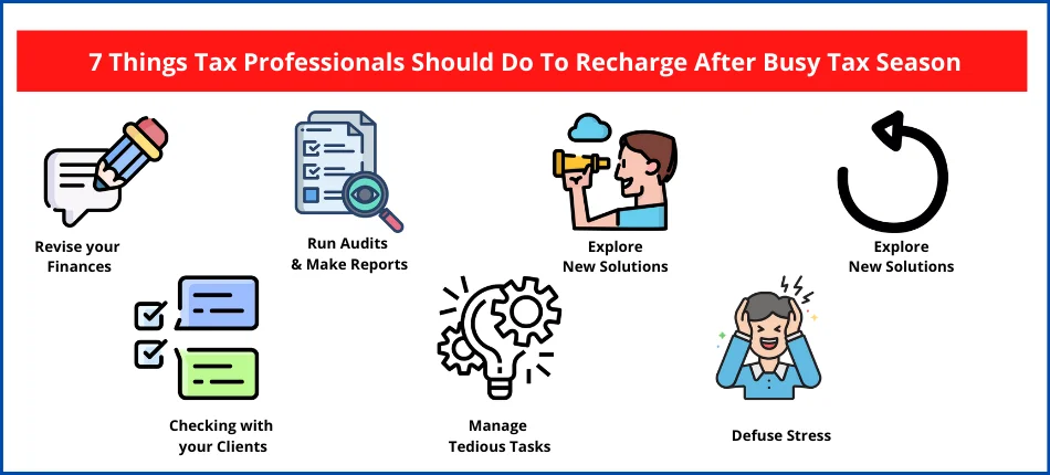 Important Things to Do After Tax Season, for Tax Professionals