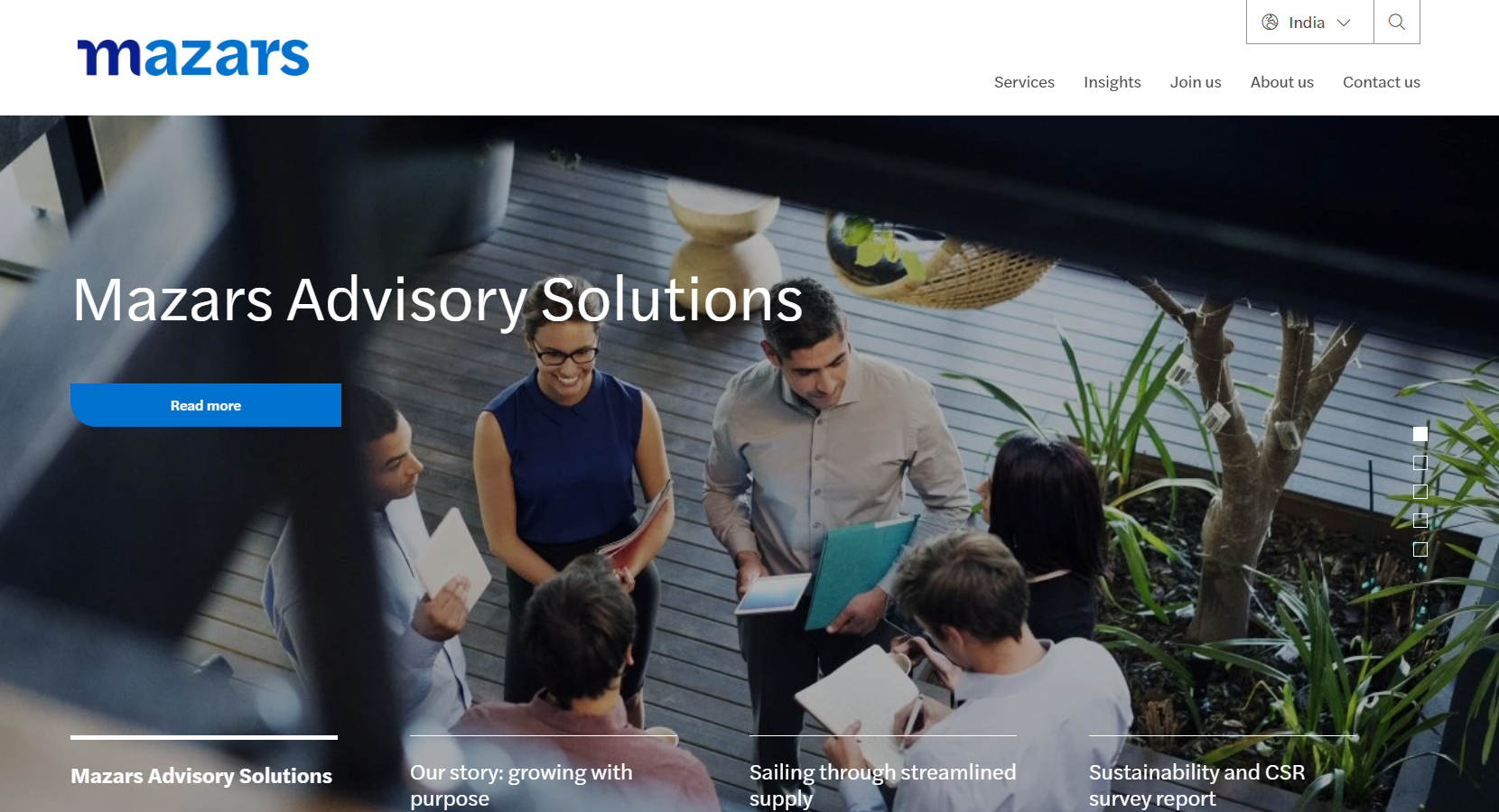 Mazars Home Page