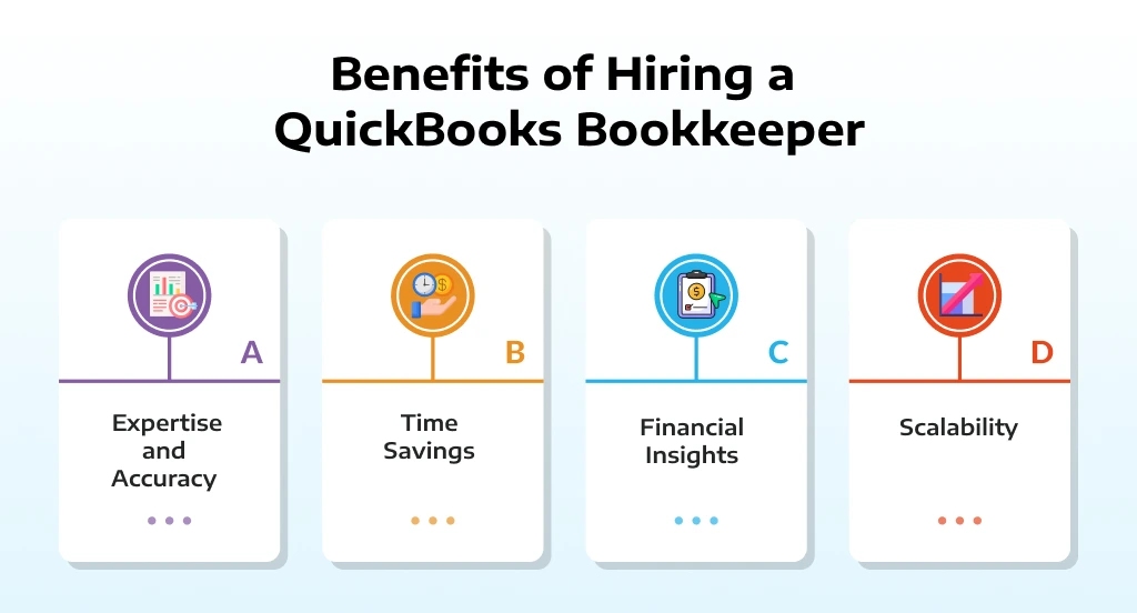 Benefits of Hiring a QuickBooks Bookkeeper