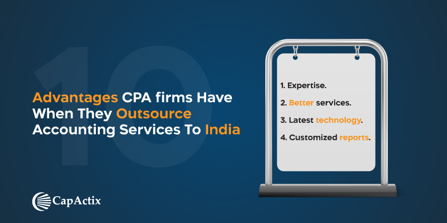 Advantages to CPA firm of outsourcing accounting services to India