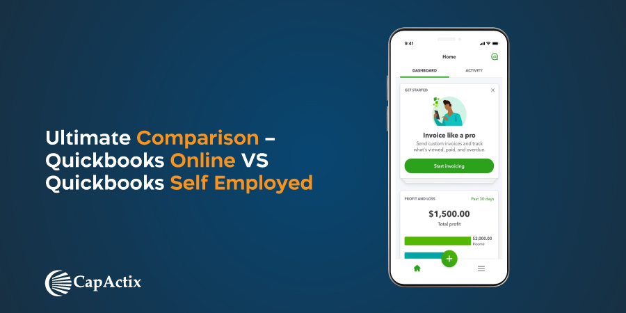 Comparison - Quickbooks online Vs QuickBooks Self Employed