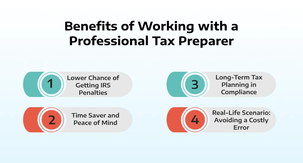 Benefits of Working with a Professional Tax Preparer